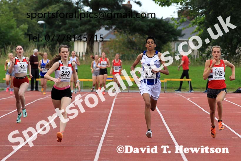 400 metres, 2023 NEGP 5 Monkton, Wed, July 26th. Photo: David T. Hewitson/Sports for All Pics
